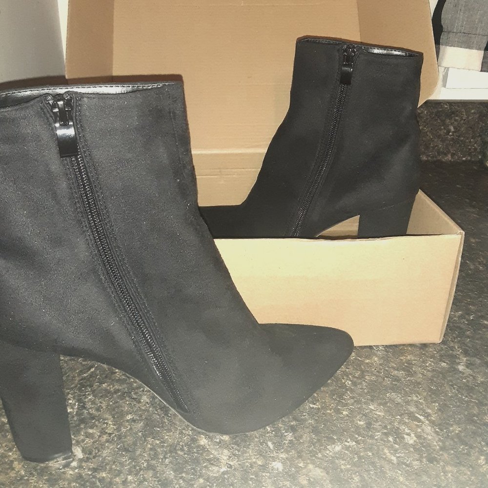 High Heeled Booties Size 10